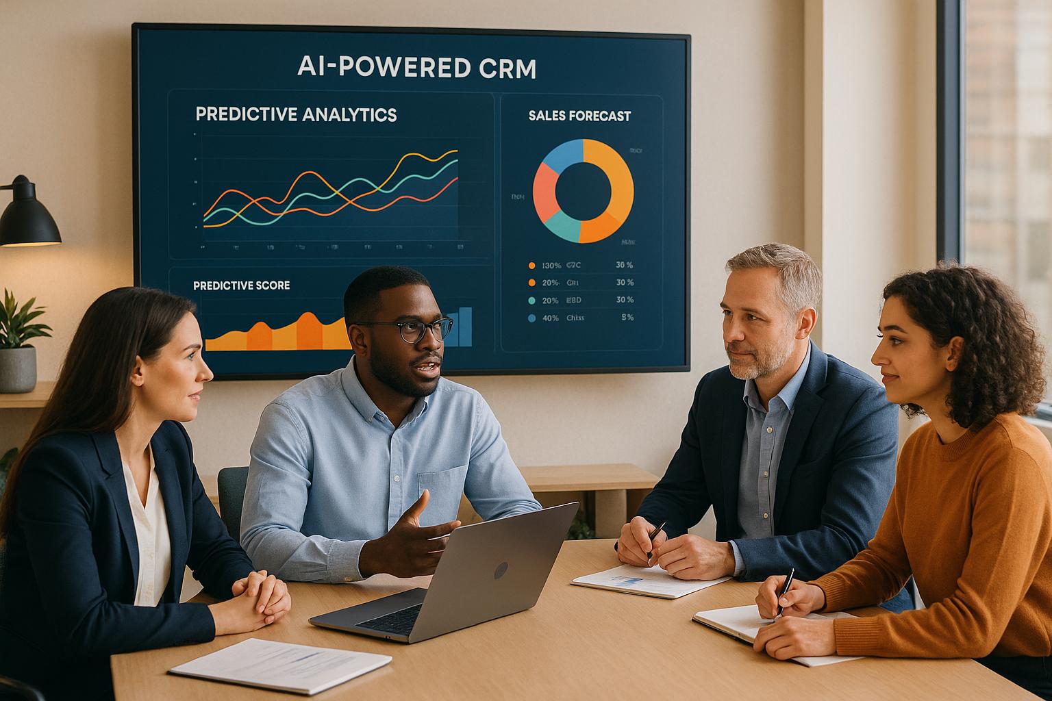 AI-Powered CRM: Predictive Scoring Use Cases | SalesMind AI