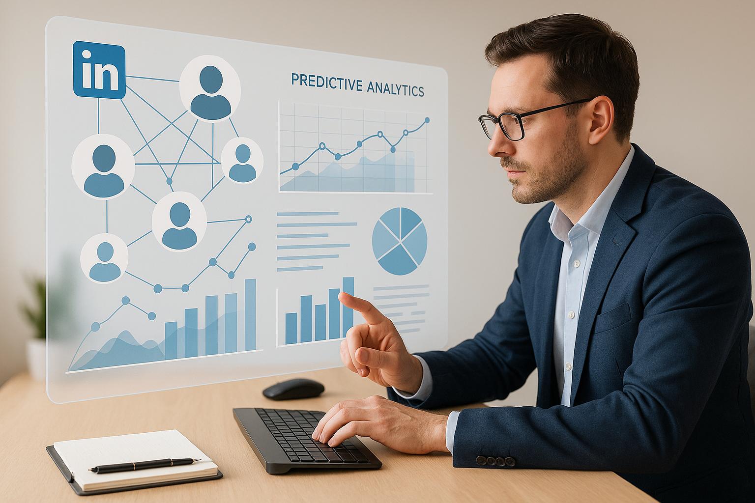 Cómo el análisis predictivo mejora el alcance de LinkedIn