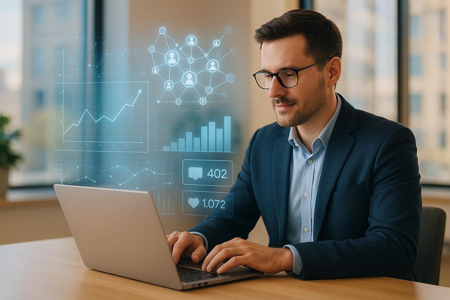 Cómo el AI predictivo aumenta la participación del perfil LinkedIn