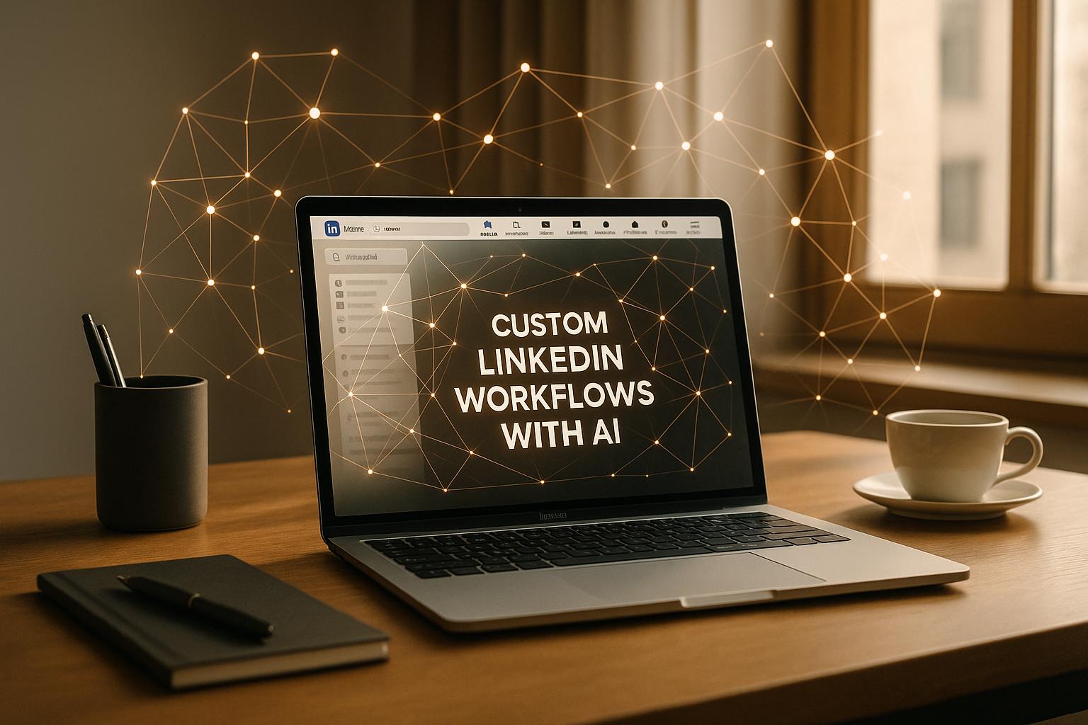 Custom LinkedIn Workflows with AI | SalesMind AI