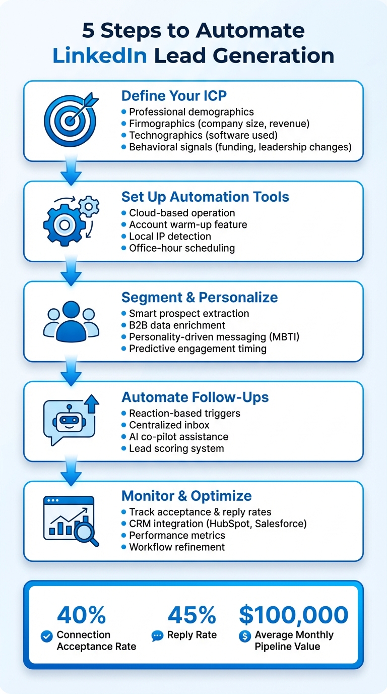 5-Step LinkedIn Lead Generation Automation Process
